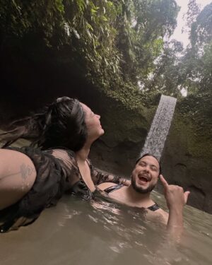 Aditi Shrestha Instagram - change of scenery 🌿🌧️🏞️

📍Tukad Cepung & Tibumana Waterfall 2024