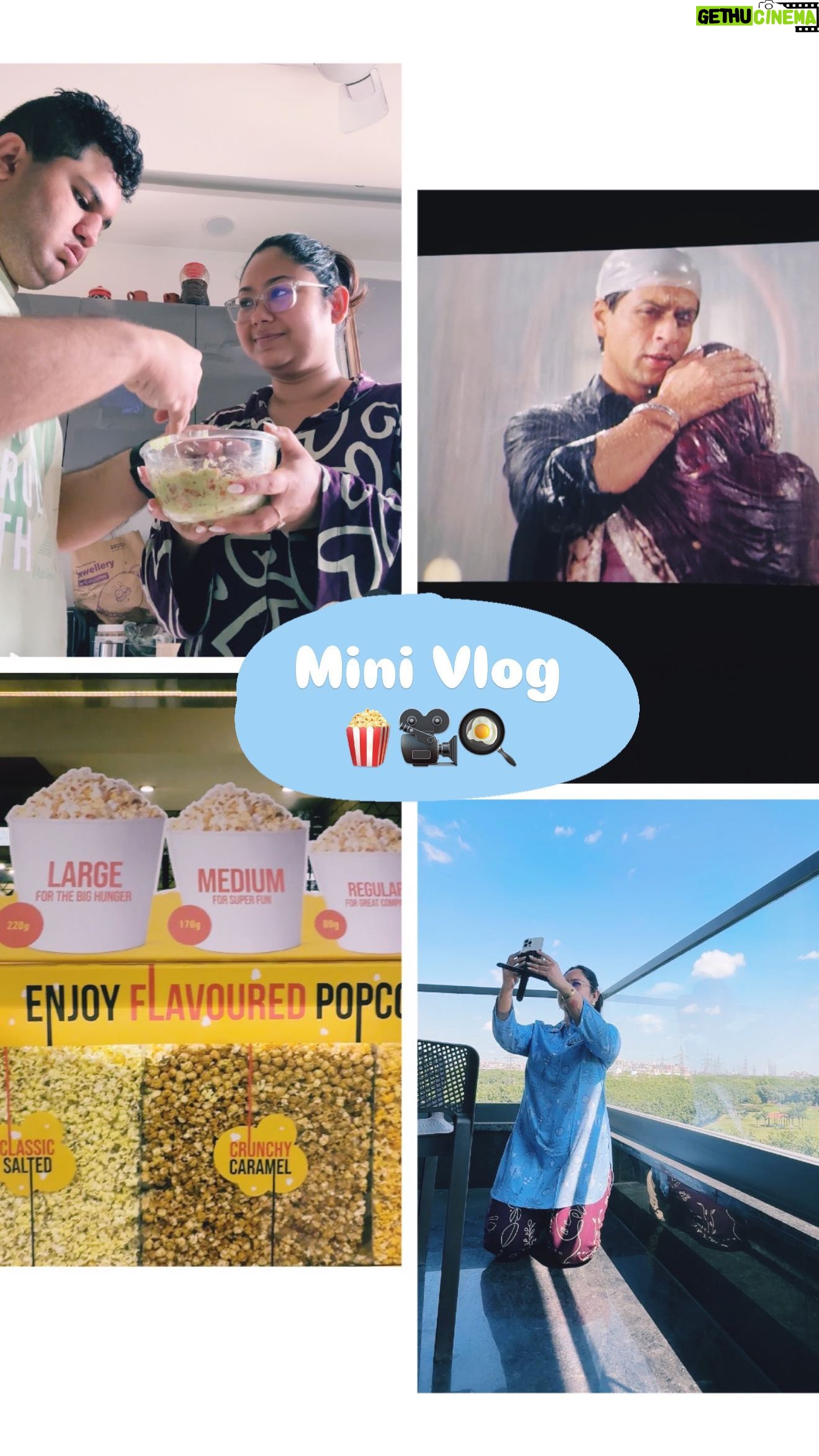 Aditi Shrestha - 12K Likes - A productive shoot day followed by a trip down memory lane with Veer Zaara 🎬❤️ Can’t believe it’s been so long since I watched this masterpiece! Felt fresh all day long with @mywishcare fluid sunscreen with niacinamide ✨ helped me stay matte & protected!
#AD #MiniVlog #VeerZaara #Bollywood