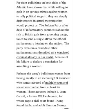 Afua Hirsch Instagram - The Americanisation of anti-abortion, the boost to the far-right…

and other regressions once so unthinkable, the whole idea of a balance sheet - where we could weigh the pros and cons of this presidency - falls apart 

My piece in @elleuk on what Trump means for British women 
#Trump
#inauguration 
#women
#politics 
#ready 

Link in bio