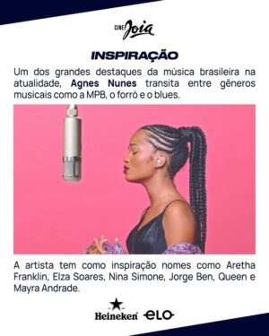 Agnes Nunes Instagram - Um breve passeio pela trajetória de Agnes Nunes (@agnesnunes), a dona da voz que ecoará pelo Cine Joia no dia 1 de fevereiro, no show de lançamento do àlbum “O Amor e Suas Variáveis”, com abertura de Mari Froes (@froesmari)! 💎

🎟️ Garanta seu ingresso pelo link na bio.