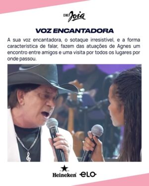Agnes Nunes Instagram - Um breve passeio pela trajetória de Agnes Nunes (@agnesnunes), a dona da voz que ecoará pelo Cine Joia no dia 1 de fevereiro, no show de lançamento do àlbum “O Amor e Suas Variáveis”, com abertura de Mari Froes (@froesmari)! 💎

🎟️ Garanta seu ingresso pelo link na bio.