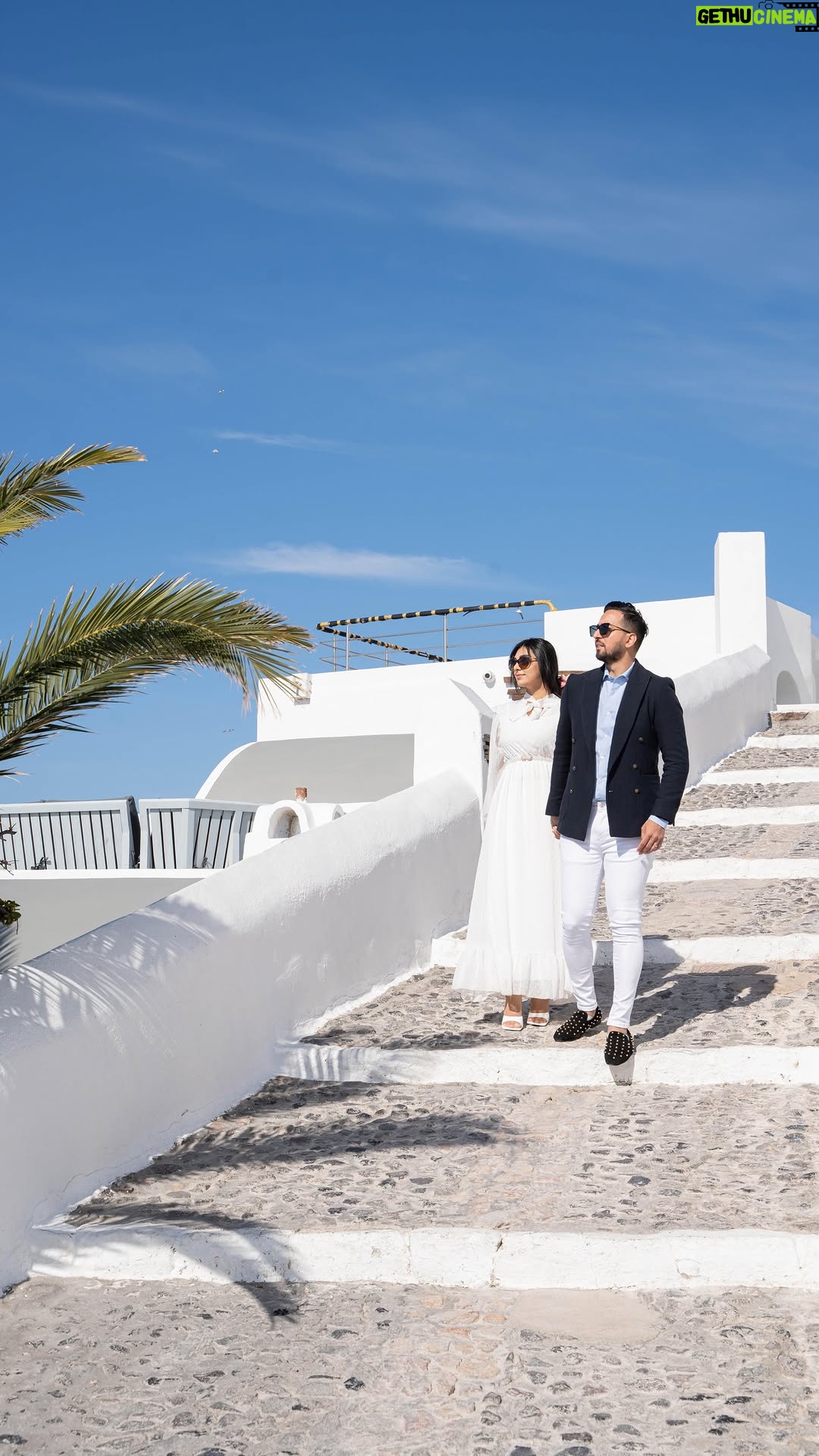 Aisha Zafar Khan - 24.6K Likes - Thank you @revolutionpixels
In the enchanting island of Santorini, where dreams come to reality, we discovered a love that is as breathtaking as the vibrant sunsets that paint the sky. Against the backdrop of this picturesque paradise, our love story unfolds, filled with moments of pure bliss and romance. Santorini, with its white buildings and blue roofs, serves as the perfect canvas for our love to shine brightly, illuminating every corner of our hearts. As we walk hand in hand along the cobblestone streets, the beauty of Santorini mirrors the beauty of our love, both timeless and captivating. In this magical place, our love reaches new heights, just like the cliffs that overlook the Aegean Sea. Santorini, where dreams become reality, is where our love story truly comes alive, forever etched in our hearts @aishazukhan
Video by @revolutionpixels @blogger