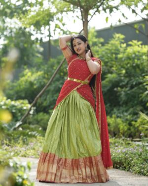Aishwarya Pisse Instagram - Happy Makara Sankranthi 🌾
Outfit: @dharshyaboutique 
Styling: @dharanimittapally 
Accessories: @samyu__collections