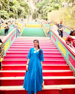 Aishwarya Rajesh Instagram - And finally visited #Batucaves and my fav #Murugaaa 🙏
