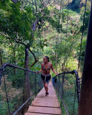 Alex Scott Instagram - Nature, love, laughter, adventure and a whole lot of amazing memories to see in and begin the new year with!!

Two little Dora the explorer’s who loved the Costa Rican life 💋🎒🇨🇷🌴