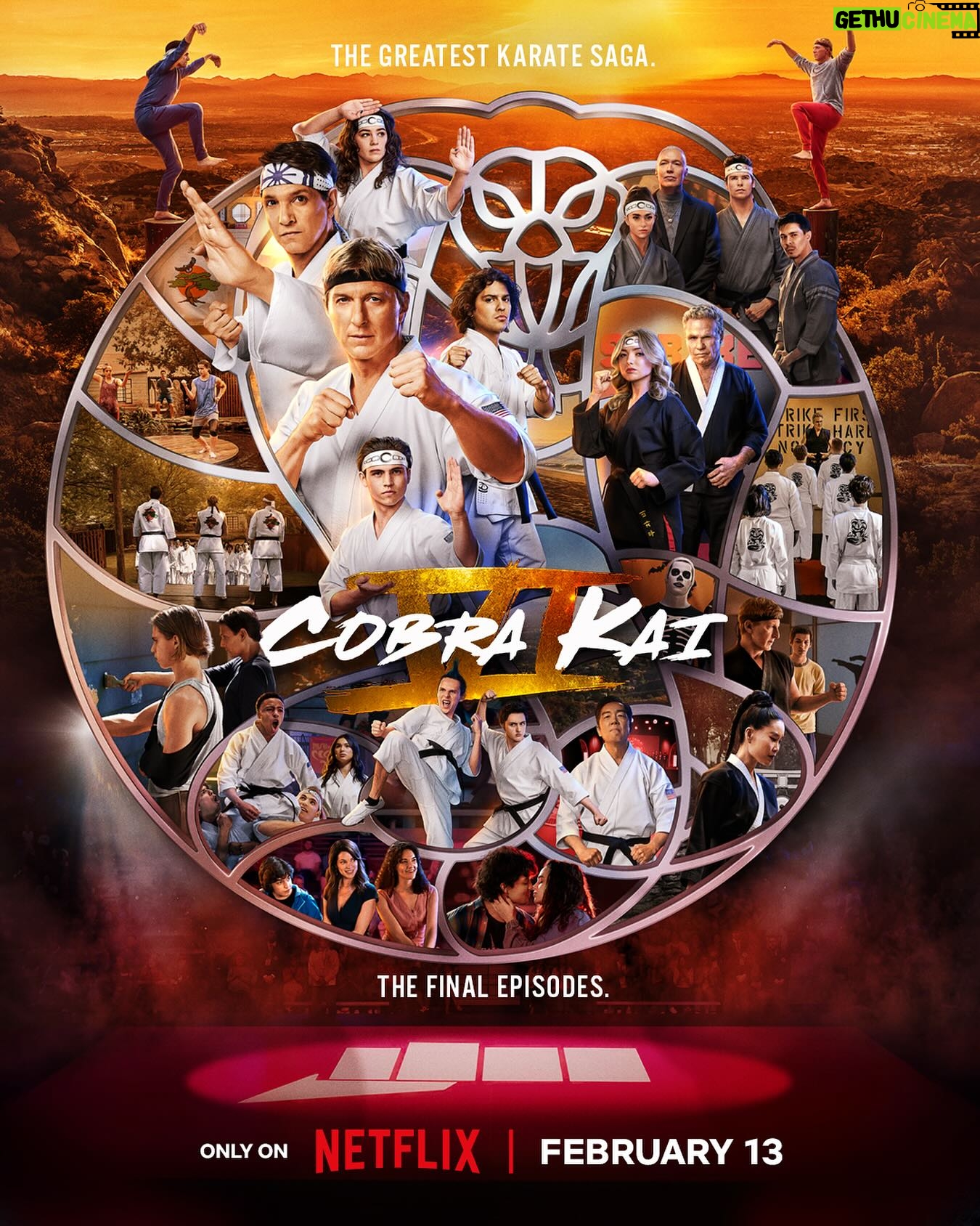 Alicia Hannah - 22.5K Likes - THE FINAL POSTER!! 🥹
Trailer dropping Monday… 🤸🏻♀️
Cobra Kai never dies 🐍