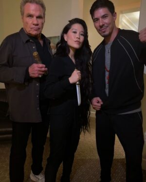 Alicia Hannah Instagram - really let my hair down in part II 💋💋💋💋

#cobrakai