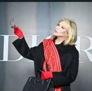 Amanda Lear Instagram - DIOR show..by Mr. Kim Jones #pariscoutureweek #dior #beautiful #