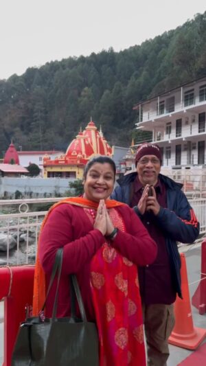 Ambika Ranjankar Instagram - I'm forever grateful to @sunayanaf and @kunalbhambwani for making my visit to Shri  Neem Karoli Baba's ashram possible. Their selfless support is a shining example of the magic that unfolds when we surrender completely. This experience has reaffirmed my faith in the power of total surrender, which invites miracles into our lives. Thank you, Sunayana and Kunhal, for being instruments of divine grace in my life.

Not to forget the patience and support of my life partner @ranjankararun throughout these years...

🌸

#kainchidham #neemkarolibaba
#neemkarolimaharajji #surrender #uttarakhand #divine #dream #calling #divinecalling