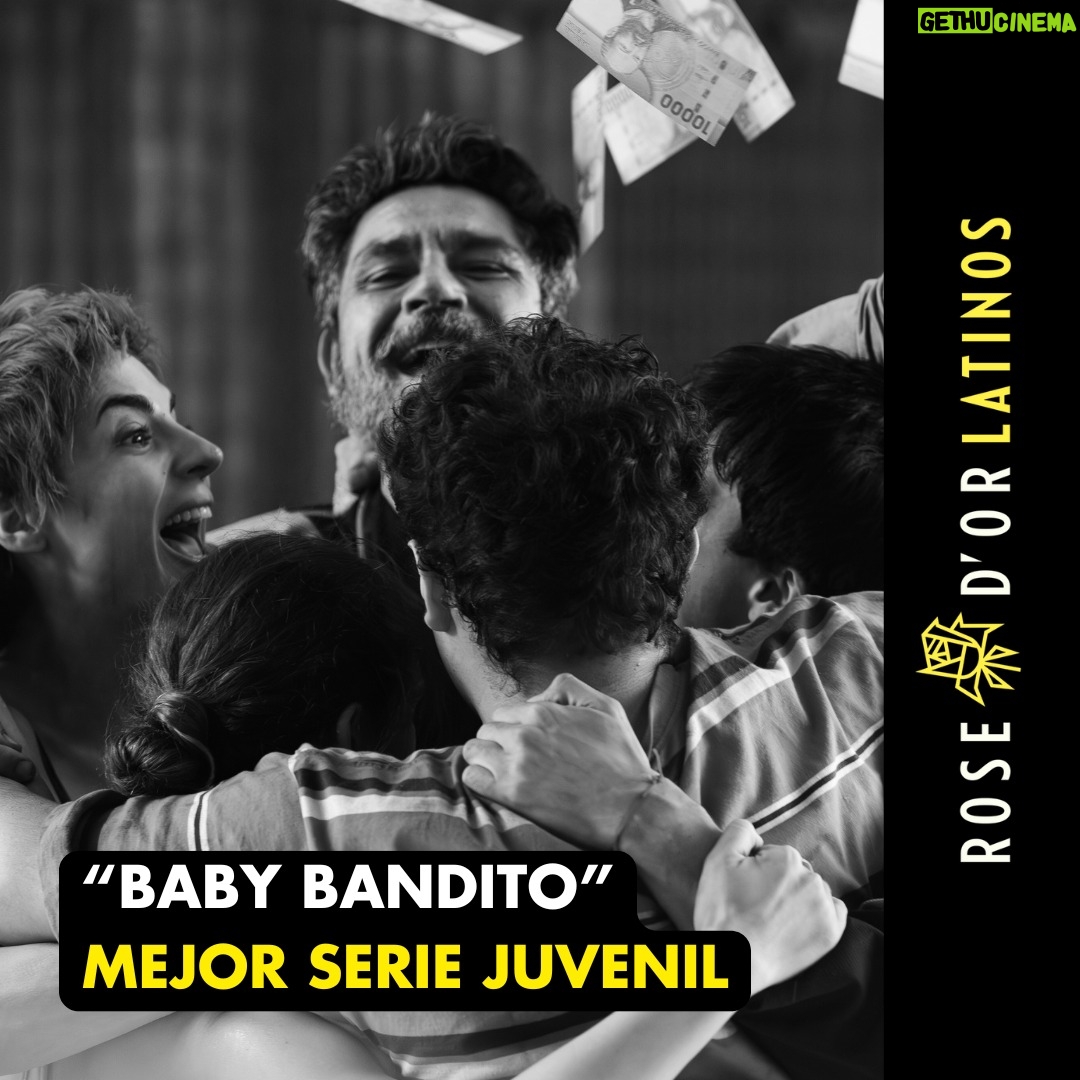 Amparo Noguera - 2.3K Likes - ¡BABY BANDITO OBTIENE ROSE D'OR LATINO COMO MEJOR SERIE JUVENIL!
Escrita por Diego Muñoz (@hermeselsabio), dirigida por Julio Jorquera (@juliojorquera), con Amparo Noguera (@amparo_nogueraoficial), Marcelo Alonso (marceloalonsoactor), Ricardo Fernandez (@ricardofernandezactor) y Pablo Macaya en el elenco. ✨
Felicitaciones a todos nuestros representados, al equipo completo de Fábula (@fabulaprod), y a Netflix (@netflixchile) por dar espacio a contenido original 100% made in Chile y que es premiado y bien recibido por audiencias del mundo entero. 👏🏼
#BabyBandito #NetflixChile @netflixlat