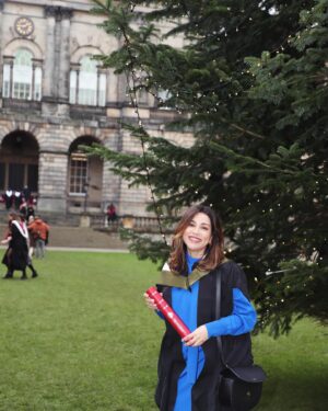 Amrita Puri Instagram - I did it. I am officially a postgraduate with a Master of Science Degree. This is something that I have wanted to do for a long, long time. Don’t listen to anyone who tells you that it’s too late to chase your dreams. Go out and do what you need to. We have just one wee* life. 
Big hugs to my cohort and all those that got me through this crazy ride. There were some rough patches (tears and all) but all in all I had a blast. 💥 👩🏻‍🎓
* The Scottish word "wee" means small or little.
P.S.- My parents are the best cheerleaders in the world.

#edinburghgrad #mastersofscience #edinburghlife