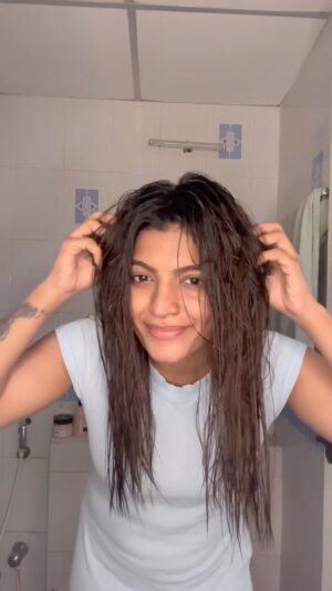 Amrutha Saju Instagram - Revitalize your hair with BBLUNT’s Hair Mask, infused with deep nourishment to repair damage and restore shine. Packed with the goodness of natural ingredients, this mask leaves your hair soft, smooth, and healthy. Get 20% off now by using code AMRUTHA2024 on BBLUNT’s official website and treat your hair to some well-deserved care!