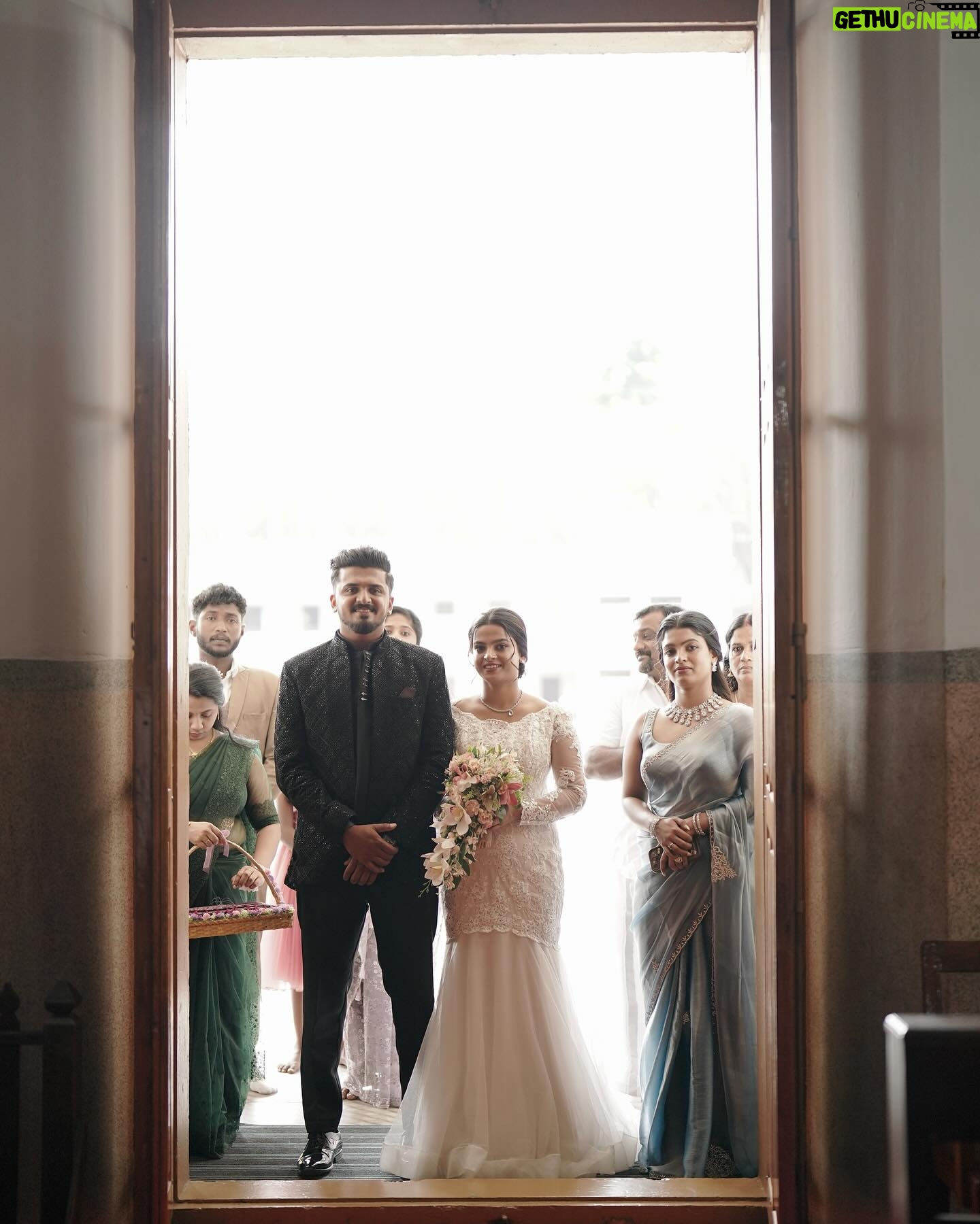 Amrutha Saju - 41K Likes - Finally! My sister has turned into a beautiful bride! I can’t believe she has grown up so fast. I still remember her tiny little face, calling me Ammu all the time, asking me this and that. Our little fights, the tears, and the happiness.Everything feels like just yesterday. And now, all of a sudden, she stands before me, a grown, mature woman, stepping into a new life with her love🤍
With her wedding, we celebrate her new journey and also welcome a new member into our family
All my blessings to my sweet little one and her husband🤍 @aparna__alappattu_ & @su_tt_uz