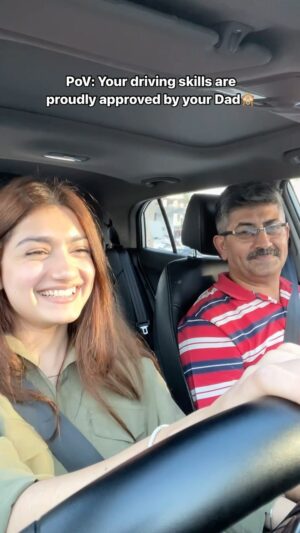 Amulya Rattan Instagram - Dad’s co-pilot from now on🤍🙈
.
.
.
#amulyarattan