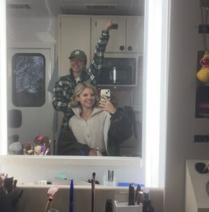 Ana Mulvoy Ten Instagram - End of Week 2 🎬🪄🎭✨
