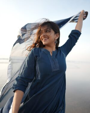 Ananthika Sanilkumar Instagram - flowing into a new age ! 🦋🤍