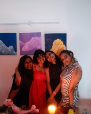 Anarkali Marikar Instagram - One crazy night.
#birthdayparty
@hazilmjalal 📸