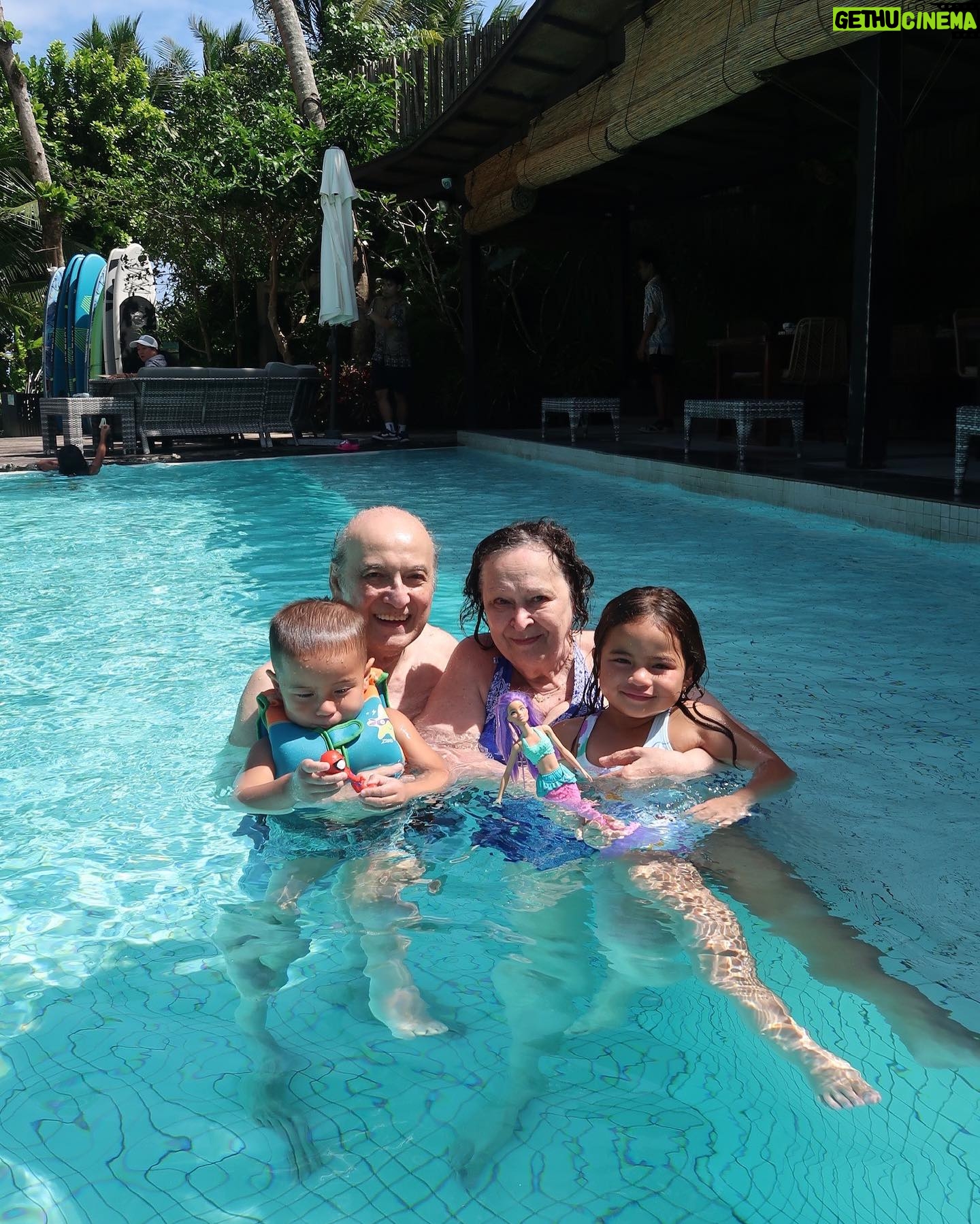 Andi Eigenmann - 277.9K Likes - Not to overshare, but I was ecstatic that my grandparents finally got to come visit Siargao all the way from the States, after 7 years of me living here. With my sissy @stevieeigengirl and my city girl @ellie_ejercito, no less!❤️
