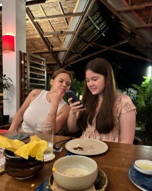 Andi Eigenmann Instagram - Not to overshare, but I was ecstatic that my grandparents finally got to come visit Siargao all the way from the States, after 7 years of me living here. With my sissy @stevieeigengirl and my city girl @ellie_ejercito, no less!❤️