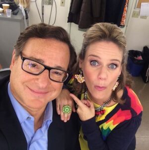 Andrea Barber Instagram - I’ve been struggling all day to find the words to describe what I’m feeling. There has been unfathomable, devastating tragedy in Los Angeles this week. Today, January 9, I’m reminded more than ever how loss and grief can permeate through seemingly indestructible walls. 

Today is the 3rd anniversary of Bob’s death. Today is also the 4th anniversary of my mom’s death. I’ve been deep in emotions today. Grief never gets easier. It just gets more familiar. 

But there is one thing that is indestructible: love. A friend said, “Love is fireproof.” There is not a single tragedy, disaster, or loss that can take away the love. 

Share the pictures. Talk about the memories. Keep that love flowing through your veins, into your heart, and out through your tear ducts. Feel it. Honor it. 

Grief is just love with nowhere to go. So pour it into others. 

I miss them so much. Today and every day. But especially today. Please be safe. And be kind to one another. ❤️