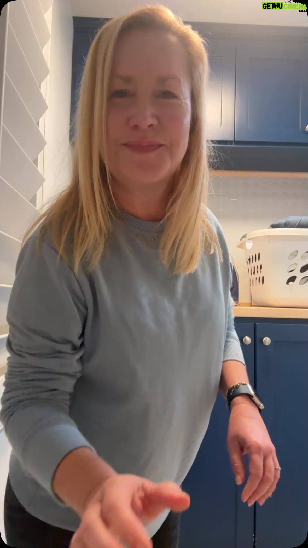 Angela Kinsey - 83.6K Likes - Hi, I am short and this is how I get things from high cabinets.
