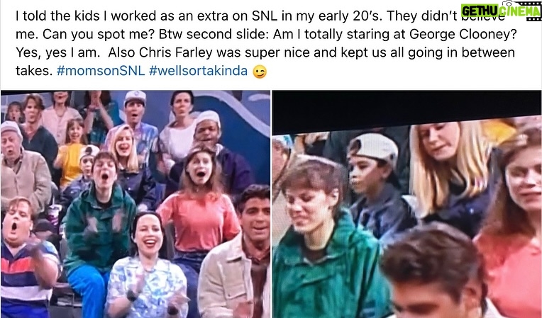 Angela Kinsey - 101.9K Likes - In my early 20’s when I interned on Conan, I worked weekends on SNL as an extra. I loved every second! There is an energy in the room that if you’ve been there you’ll never forget. I was just in the background watching and in complete awe. Years later my tall friend and cast mate @rainnwilson hosted SNL and they did a parody of The Office and Amy Poehler played my character. It was a wild full circle life moment! Congratulations @nbcsnl on 50 years! And thanks for giving me a year of super fun Saturdays in my 20’s!