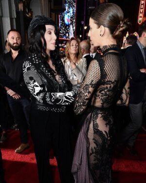 Angela Sarafyan Instagram - I love you ... @cher 💛✨🌙
