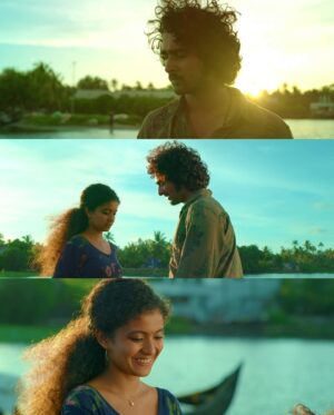 Anna Ben Instagram - Kumbalangi calling ✨ 6 years to the tale of love, grief & healing that warms our heart like a cherathukal lamp 🪔

#6YearsOfKumbalangiNights