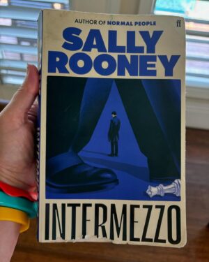Annabel Crabb Instagram - Reading highlight of recent brief and very lovely holiday: Intermezzo, by Sally Rooney. Had it knocking round for a bit and hadn’t picked it up but my daughter urgently recommended (as did her cockatiel who ate the lower part of the front cover) and ooofff. I am forced to agree it is extremely good. An at-times unbearably sharp evocation of the way insecurity, history, family and grief can gum up the works of human relationships.
