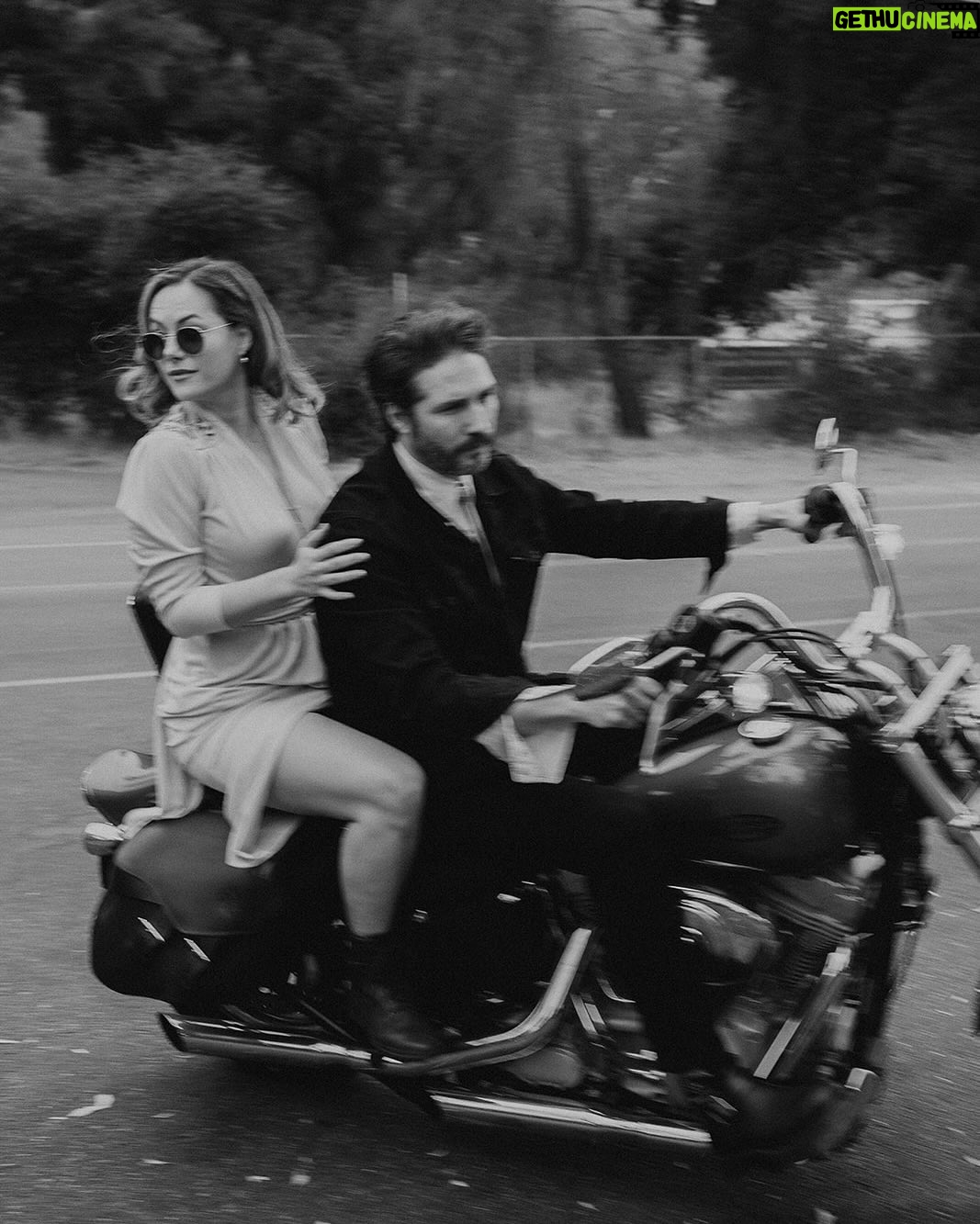 Annika Noelle - 7.5K Likes - Grandmotherās wedding dress, Harley-Davidson Softtail, love of my life š¤