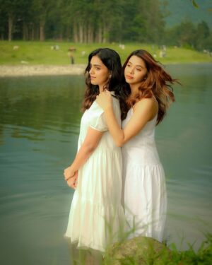 Ansha Mohan Instagram - In a quiet, pleasant meadow,
Beneath a summer sky,
Where green old trees their branches waved,
And winds went singing by;
Where a little brook went rippling
So musically low,
And passing clouds cast shadows
On the waving grass below;
Where low, sweet notes of brooding birds
Stole out on the fragrant air,
And golden sunlight shone undimmed
On all most fresh and fair;--
There bloomed a lovely sisterhood
Of happy little flowers,
Together in this pleasant home,
Through quiet summer hours.
No rude hand came to gather them,
No chilling winds to blight;
Warm sunbeams smiled on them by day,
And soft dews fell at night.
So here, along the brook-side,
Beneath the green old trees,
The flowers dwelt among their friends,
The sunbeams and the breeze.

( Clover Blossom by Louisa May Alcott )

Muse : @taachhi | @ansha_mohan 
Photography : @ashiya.pamagadan 
MUA : @hudabe__ 
Outfits : @kiona__store 

#sisterhood