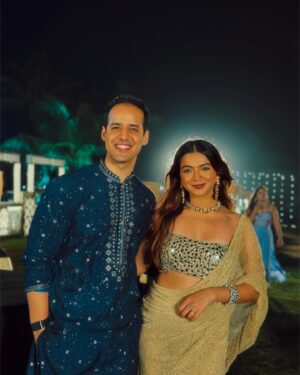 Apoorva Instagram - Our boy @ayushwadhwa got rokafied 🧿🧿🧿
wearing @adabymehar 
jewels @meraki.mumbai @firstimpression_in