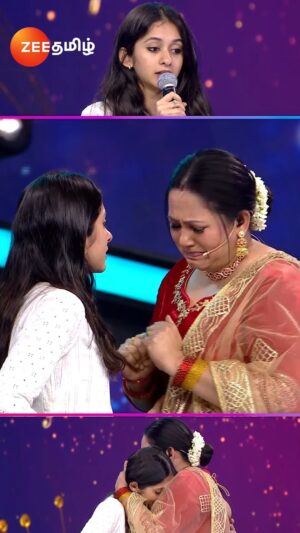 Archana Chandhoke Instagram - She stole her heartsss🫶🫶
Saregamapa Li’l Champs Season 4 | Dedication Round | Sat at 7 PM | Sun at 7.00 - 10.00 pm.

#SaregamapaLilChampsSeason4 #SaregamapaS4 #SaregamapaTamil #Archana #SpbCharan #Srinivas #Shwetha #Saindhavi #ZeeTamil #ZeeOnTheGoReel
