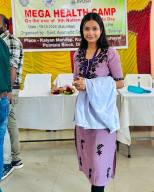 Archana Padhi Instagram - Mega health camp ❤️🩺 FOR 9th AYURVEDA DAY successfully completed ☺️
Govt Ayurveda College and HOSPITAL ❤️ balangir 

#kurul #balangir