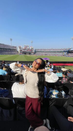 Archita Sahu Instagram - The excitement is ON at Barabati Stadium❤️
Comment down if u are here too❤️