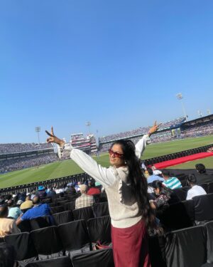 Archita Sahu Instagram - India vs England.
#cricket #barabati #cricketlovers