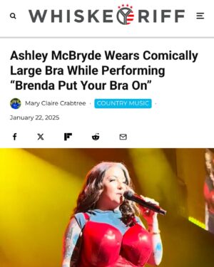 Ashley McBryde Instagram - Biggins. // whiskeyriff.com 

🎥: Mtench16 (TikTok)