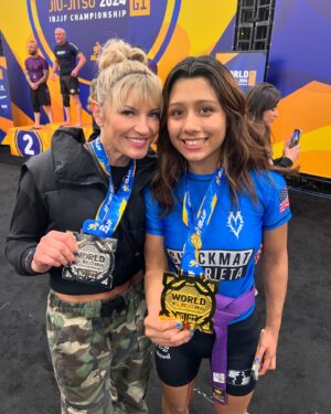 Ashley Yoder Instagram - Just a MMA girl out here getting experience. The competitor in me is disappointed but I can’t let that overshadow the fun I had with ppl I spend most my life with😂 to have my bestie next to me @jjaldrich was icing on the cake but I am so proud of my ppl!!! I have a second home and made multiple friendships so grateful for all of you! @rfbjj you proved to show why you are the leader and proud of you!!! Thanks for all you do!! @ill_ph1ll thanks for always making extra time for us!🙏🏽❤️🔥👯‍♀️ #RTR still out here yall💀 #NOGI #worlds