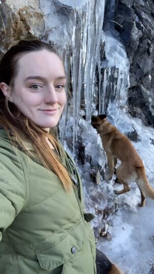 Aspen Ladd Instagram - I have been sick ALL WEEKEND 😩 still been hobbling around getting the pups out each day though …just at a grannies pace. Check out these icicles from today, it’s been pretty cold here at home recently