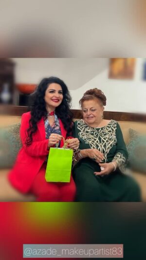 Azadeh Porbaha Instagram - Thanks you so much for loving hospitality and the nice gift my love 🫶🏻❤️🥰
@azade_makeupartist83