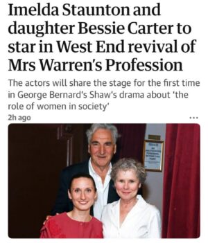 Bessie Carter Instagram - About time I reckon 😏
