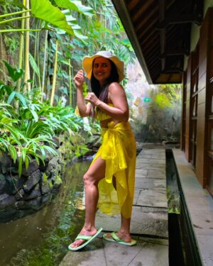 Bhavini Purohit Instagram - Luxury, nature, and the warmest hospitality – our stay at @thewestinubud was an unforgettable escape! ✨🌿
.
 From stunning jungle views to ultimate relaxation, every moment was pure bliss. Swipe through to see why this place should be on your Bali bucket list! 🇮🇩💙 #WestinUbud #HeavenInBali #LuxuryStay"

Outfit- @amazonfashionin 
.
#influencer #collab #ad #amazon #amazonfashion #getstyledwithamazon #love #travel #couplegoals #couple #amazondeals #LuxuryRetreat #luxurylifestyle