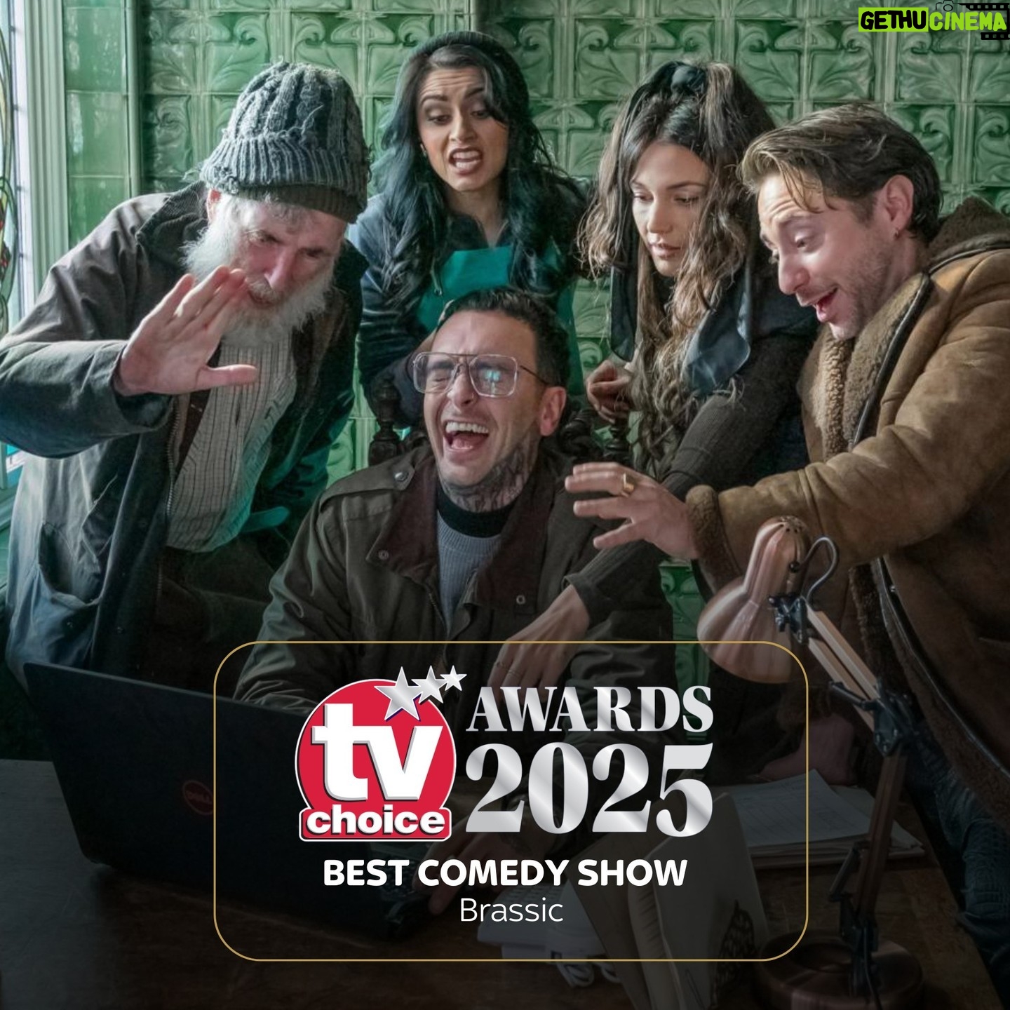 Bhavna Limbachia - 2.5K Likes - One of TWO TV Choice Awards nominations for #Brassic. Scream š
#tvshow #streaming