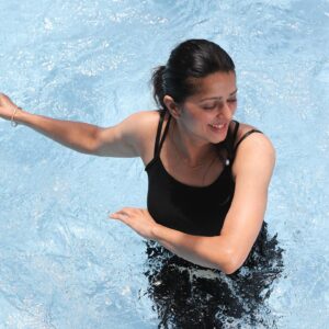 Bhumika Chawla Instagram - I want to be like water ..I want to slip through your fingers but hold up a ship . 

Michelle Williams 

Year 2021 .. 
#life #water # traveller #seeker