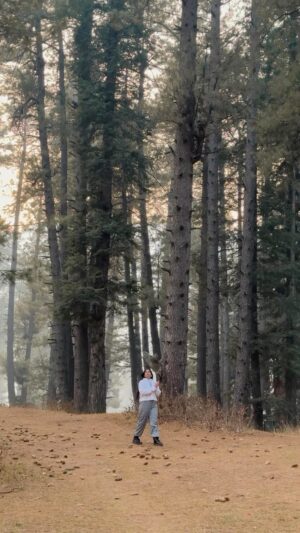 Bhumika Thakkar Instagram - Ek Din Tumhe Wo Sab Milega Jiske Tum Haqdar Ho, Tab Tak Sabr aur Shukr ❤️🙏🏻

#ekdin #indianreels #kashmirvalley #pahalgam #baisaranvalley #pinetrees #pinetreeskashmir