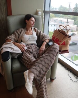 Bianca Balti Instagram - February 4th. World Cancer Day.

It has always been just a random day that some posts on Instagram reminded me of. Although my aunt died of metastatic breast cancer at age 39 and my mom got myeloma a couple of years ago. And despite my own diagnosis, back in 2021, of carrying the BRCA1 gene for which, in December 2022, I underwent a preventative double mastectomy. 
Cancer couldn’t inhabit my thoughts, let alone my body.

Until September 8th of 2024, the day that Cancer, Ovarian to be specific, came into my life feeling a whole lot like a death sentence. On October 14th, I started my chemotherapy journey that just ended last Monday, January 27th, but to my great surprise, those last few months, I felt as alive as ever. 
I was not taking my life for granted anymore, and my gratitude hit an all-time peak. Everything started to taste like a real blessing. 
It has been hard, and it isn’t quite over yet, but I wouldn’t have it any other way. They say, “What doesn’t kill you makes you stronger,” but my experience is that what didn’t kill me made me love life a lot more. 

1. October 14th, 2024, Providence St Joseph Hospital. LA. First Chemo infusion. 
2. Me, high on Benadryl (one of the meds given before treatment to prevent an allergic reaction). LOL. 
3. My love selflessly carrying me through the pain with his unconditional love.
4. Matilde shaving my head on Halloween night. I thought that I could take advantage of the occasion to dress up as Uncle Fester. Little did I know that my little pubic hair razor would take hours. LOL. 
5. November 4th, 2024, Providence St Joseph Hospital, LA. Second Chemo infusion. 
6. Filming “Le Iene” with Nic in LA (You’ve been a bit of a pain in the ass, but you did a great job at the end. Thank you, bro :)

[follows in the comments]