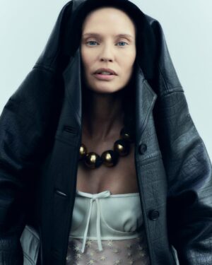 Bianca Balti Instagram - Turning Heads. 01

When I was diagnosed with cancer, I somehow knew that I would make it through, but I worried a lot about not being able to provide for my family anymore. My professional worth has always been intrinsic to my looks, and with a long scar drawing down my stomach and no hair, I don’t embody the model stereotype rn. 
Being forced into bedrest made me also realize that I heavily associate my self-esteem with productivity (IYKYK). 
Long story short, I called up my incredible team and voiced my need to feel ‘normal’ again through work. They listened and enthusiastically embraced this project.
“Turning Heads” is a labor of love that means so much to me. It expresses the support of not only my established team coordinated by my amazing manager @martinagrbgnt, but also the incredible designers and talented photographers involved. 
Lucrezia’s intimate glaze elegantly explores the delicate balance between ethereal and bold that so well defines this ephemeral moment of my life. 

PHOTOGRAPHER @lucreziaganazzoli 
STYLIST @simonrutigliano 
MAKE UP ARTIST @bianca__marzocchi 

@circustudios