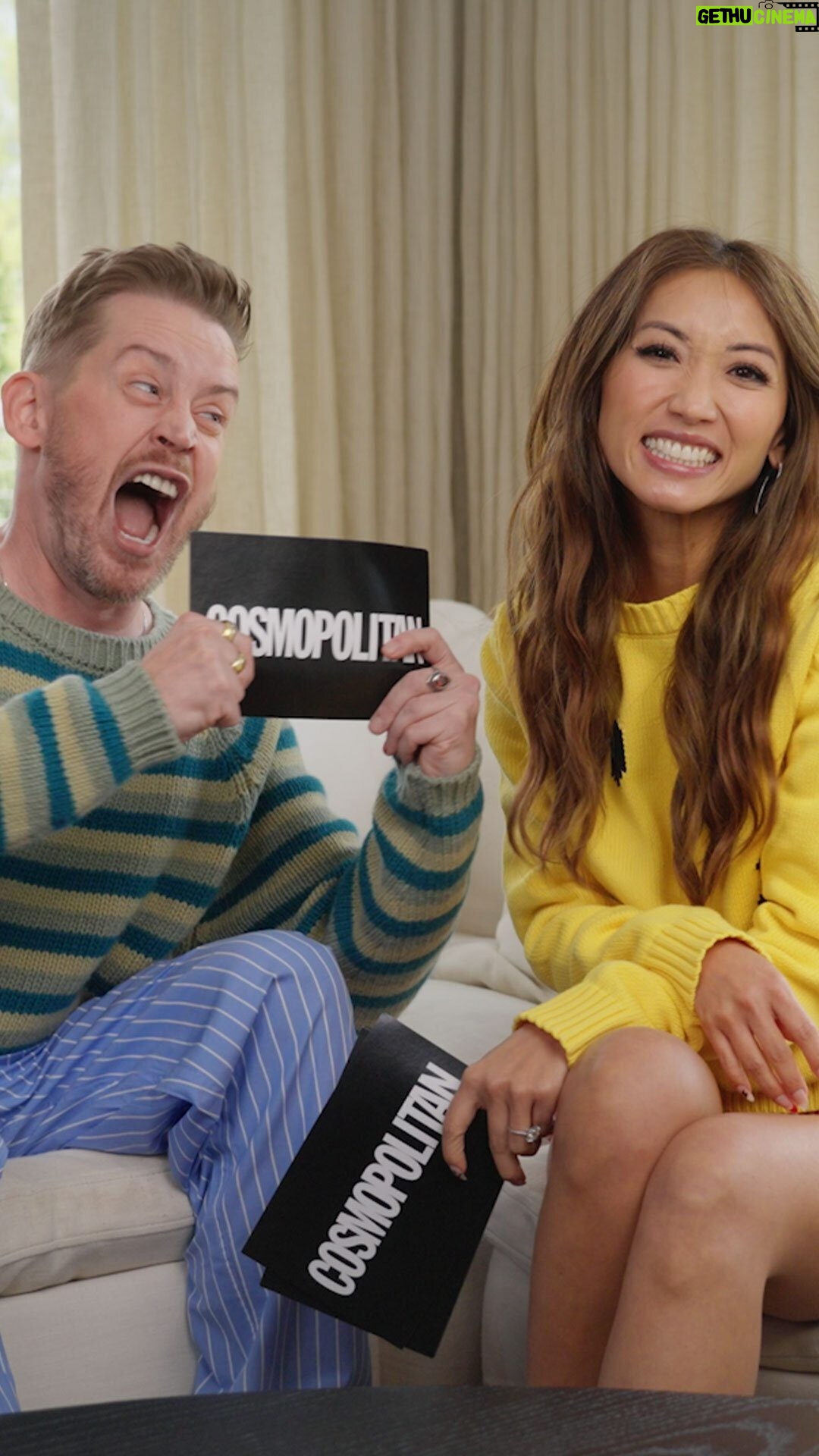 Brenda Song - 169.1K Likes - I didn't realize I needed to hear Macaulay Culkin say "yay me!" so badly.
To watch the full Couples Quiz with @culkamania and @brendasong, click the link in bio!