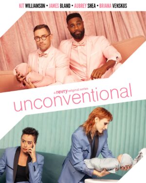 Briana Venskus Instagram - Unconventional | Stream Feb 11, only on Revry! 

Meet Noah, Dan, Eliza, and Margot - a group navigating life’s unexpected twists and turns…one unconventional step at a time.

Starring:
Kit Williamson | @kitwilliamson
James Bland | @jrbland
Aubrey Shea | @heypeeplesitsaubrey
Briana Venskus | @houseofvenskus
Kathy Griffin | @kathygriffin
Beau Bridges | @mrbeaubridges 
Willam | @willam 
Jenna Ushkowitz | @jennaushkowitz 
and more!

Premiering February 11, only on Revry!

#unconventional #revryoriginal #revry #unconventionalseries #streamqueer #freequeertv #kitwilliamson #brianavenskus #jamesbland #kathygriffin #beaubridges #jennaushkowitz #willambelli