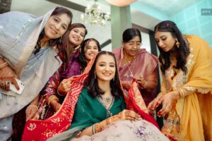 CA Palak Rathi Instagram - This day, last year! <3 Pt. 1

.
.
.
.

Decor: @neev_eventsbymonika 
Make Up: @boskismakeuplounge 
Mehndi: @darshita.mehandi 
My outfit: @shashagabaofficial 
Pushpal’s outfit: @perniaspopupshop
Photography: @magicmotionmedia

#LoveAtFirstReel